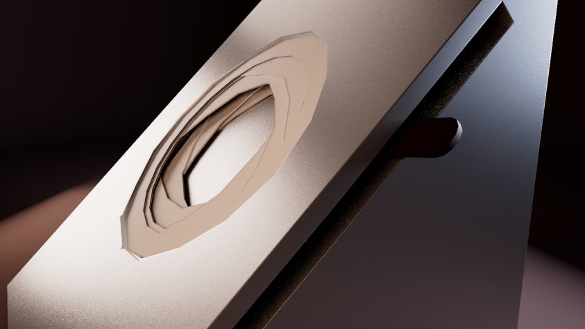 Ampliphone speaker enclosure render